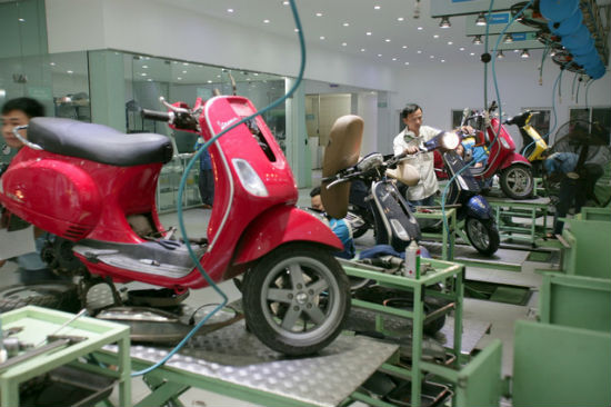 sua xe vespa piaggio